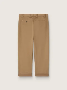 Pantaloni chino beige kaki della Golden Collection