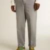 Pantaloni chino in cotone grigio