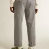 Pantaloni chino in cotone grigio