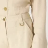 Pantaloni da donna in viscosa beige