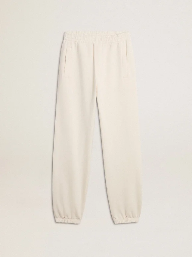 Pantaloni da jogging bianchi