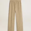 Pantaloni da jogging da donna color travertino