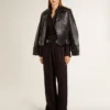 Pantaloni da jogging da donna con spacco alla caviglia