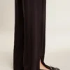 Pantaloni da jogging da donna con spacco alla caviglia