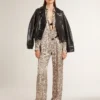 Pantaloni da jogging da donna con stampa floreale