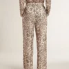 Pantaloni da jogging da donna con stampa floreale