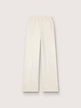 Pantaloni da jogging da donna in cotone bianco