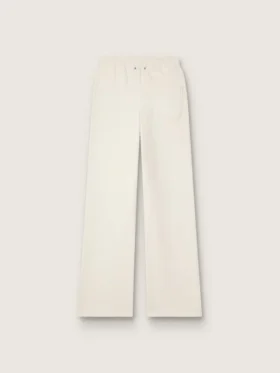 Pantaloni da jogging da donna in cotone bianco