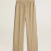 Pantaloni da jogging da uomo color travertino