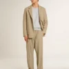 Pantaloni da jogging da uomo color travertino