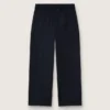Pantaloni da jogging da uomo in lana blu scuro