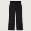 Pantaloni da jogging da uomo in lana nera