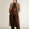 Pantaloni da jogging marroni da donna