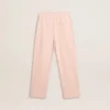 Pantaloni da jogging rosa per bambine con stampa