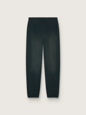 Pantaloni da jogging unisex neri lavati