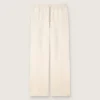 Pantaloni da tuta unisex Star in felpa bianca vintage