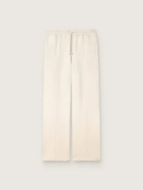 Pantaloni da tuta unisex Star in felpa bianca vintage