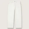Pantaloni da uomo in denim bianco