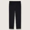 Pantaloni da uomo in gabardina di lana nera