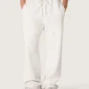 Pantaloni della tuta unisex Star in felpa grigio melange
