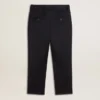Pantaloni per bambini in lana blu scuro