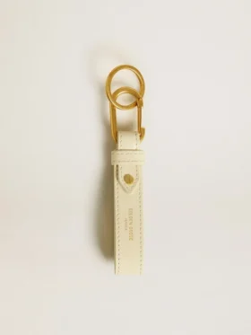 Portachiavi Worn White