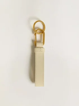 Portachiavi Worn White