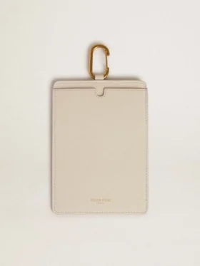 Portadocumenti Worn White