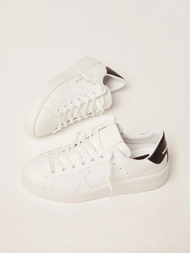 Purestar da donna con linguetta nera sul tallone