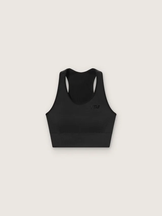 Reggiseno sportivo da donna nero