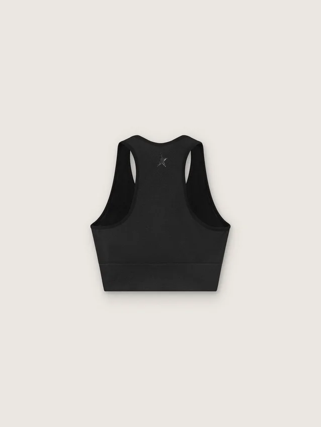 Reggiseno sportivo da donna nero