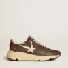 Running Sole in nylon e pelle con stella in TPU e linguetta sul tallone in nabuk