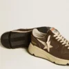 Running Sole in nylon e pelle con stella in TPU e linguetta sul tallone in nabuk