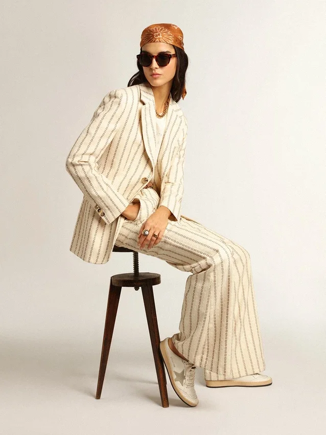 Sabot Ball Star in pelle nappa con stella in pelle scamosciata grigio ghiaccio