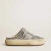 Sabot da donna Space-Star in glitter con stella e linguetta grigio ghiaccio