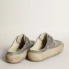 Sabot da donna Space-Star in glitter con stella e linguetta grigio ghiaccio