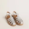 Sandali Maxime Junior in micro-glitter argento