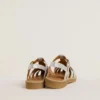 Sandali Maxime Junior in micro-glitter argento