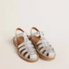 Sandali Maxime Young in micro-glitter argento