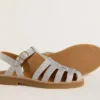 Sandali Maxime Young in micro-glitter argento