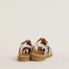Sandali Maxime Young in micro-glitter argento