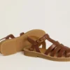 Sandali Maxime Young in pelle marrone