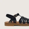 Sandali Young Maxime in pelle blu navy