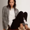 Scarpe da donna Space-Star in pelle scamosciata color tabacco con fodera in montone