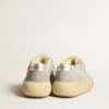 Scarpe da donna Space-Star in pelle scamosciata grigio ghiaccio con fodera in montone