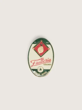Set di due spille “Frutteria Golden”