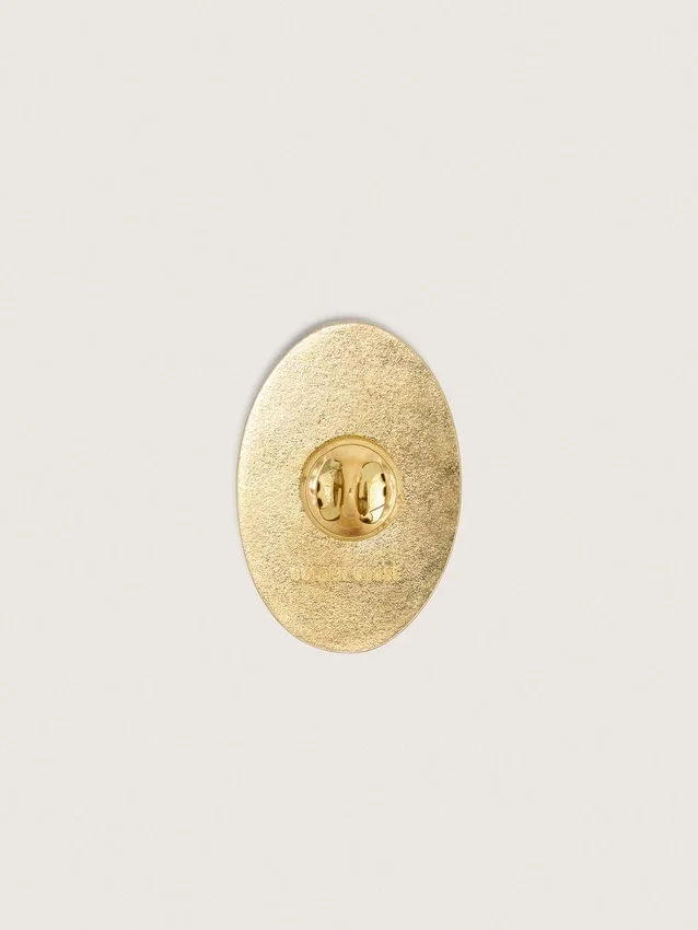 Set di due spille “Frutteria Golden”