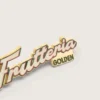 Set di due spille “Frutteria Golden”