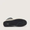 Sky-Star da donna in nappa nera con stella bianca