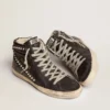 Slide da donna nere con borchie